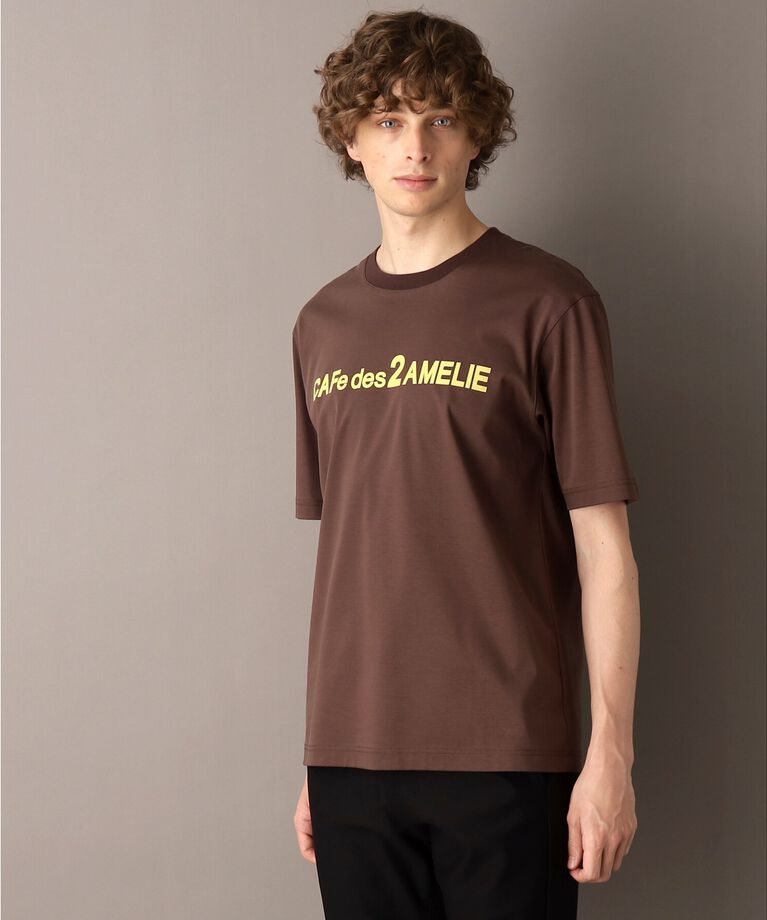 DRESSTERIOR「【接触冷感／抗菌防臭／消臭】ICE CLEAR COTTON ロゴTシャツ」|Tシャツ・カットソー|