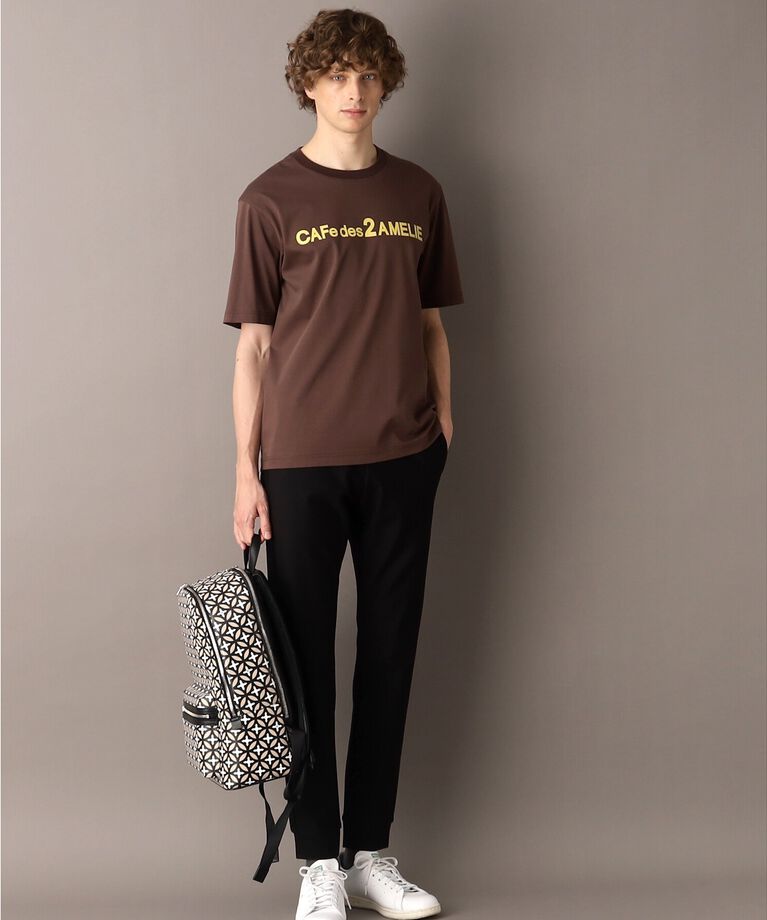 DRESSTERIOR「【接触冷感／抗菌防臭／消臭】ICE CLEAR COTTON ロゴTシャツ」|Tシャツ・カットソー|
