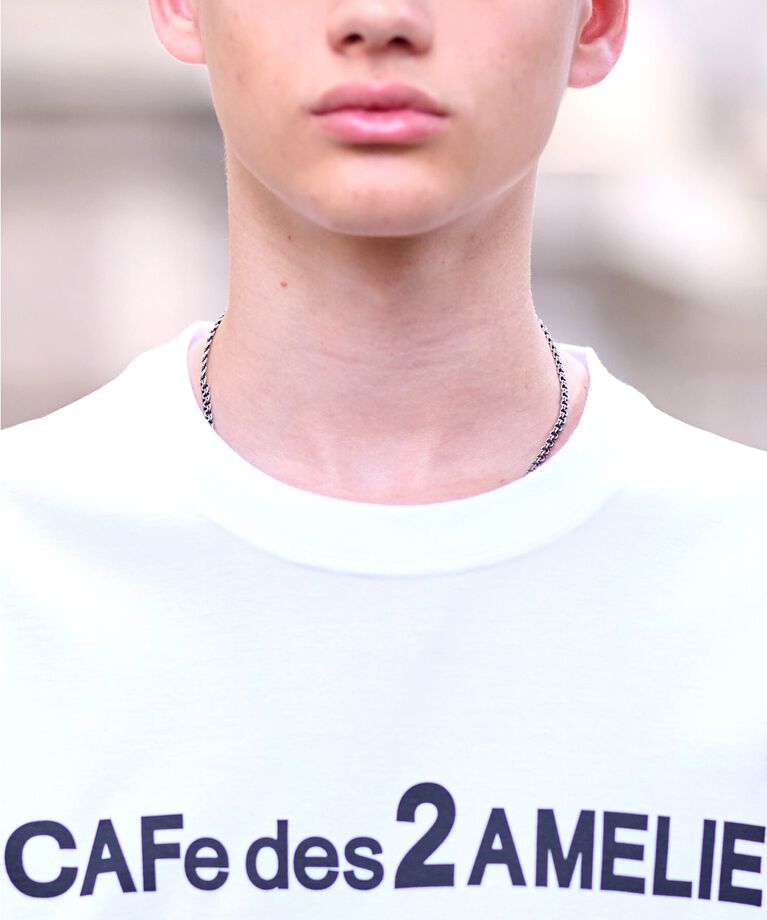DRESSTERIOR「【接触冷感／抗菌防臭／消臭】ICE CLEAR COTTON ロゴTシャツ」|Tシャツ・カットソー|