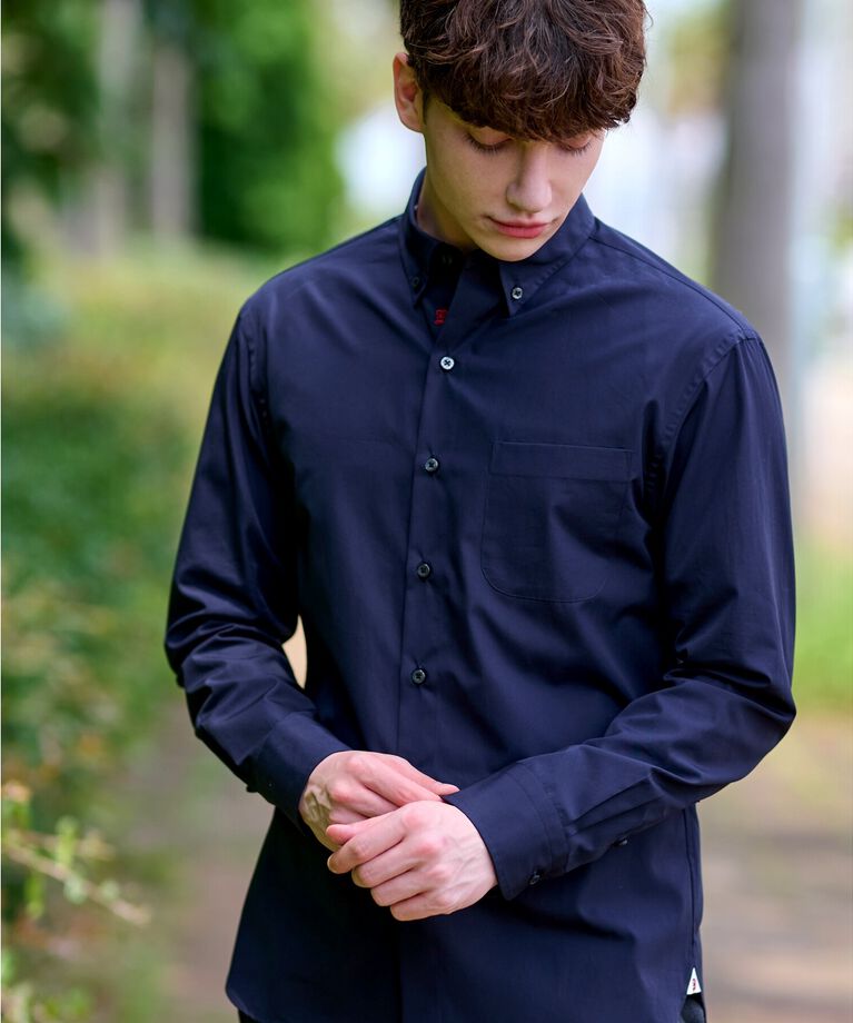 DRESSTERIOR「SUPIMA COTTON ボタンダウンシャツ」|シャツ・ブラウス|