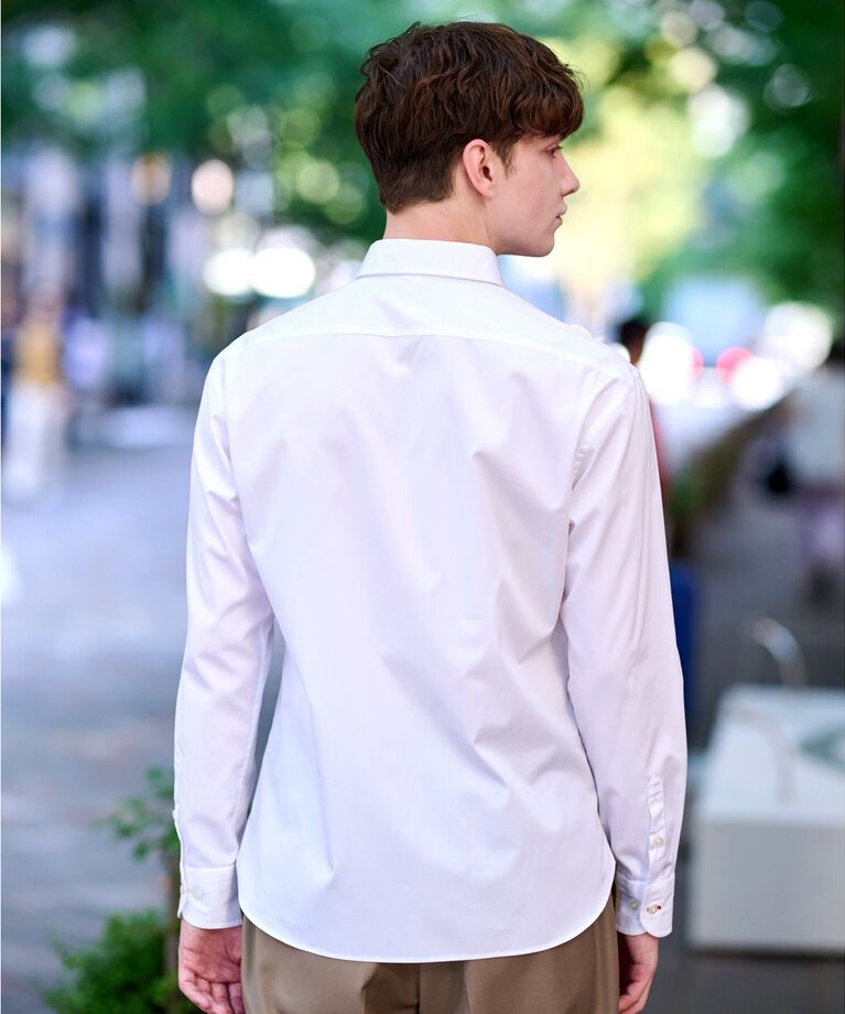 DRESSTERIOR「SUPIMA COTTON ボタンダウンシャツ」|シャツ・ブラウス|