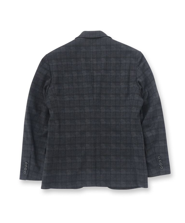 DRESSTERIOR「【セットアップ可】ネイビーグレンチェックSET UPジャケット」|テーラードジャケット|