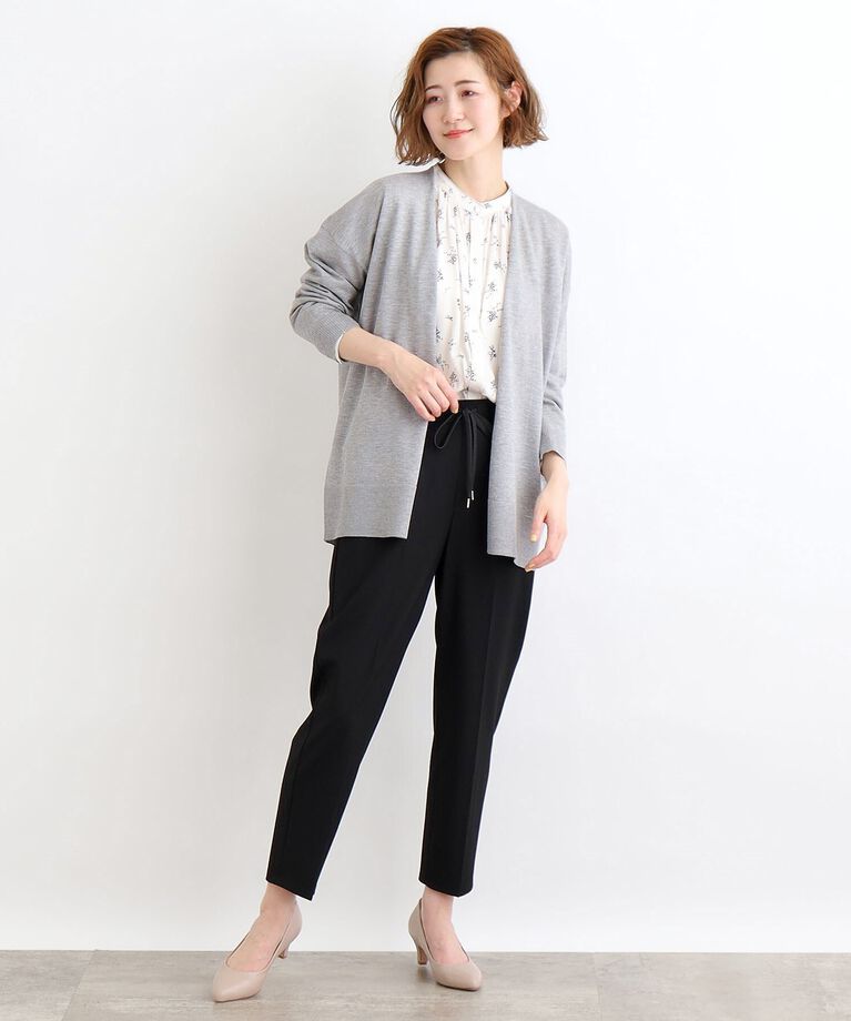 grove「【洗える】ベーシックロングカーディガン」|カーディガン|