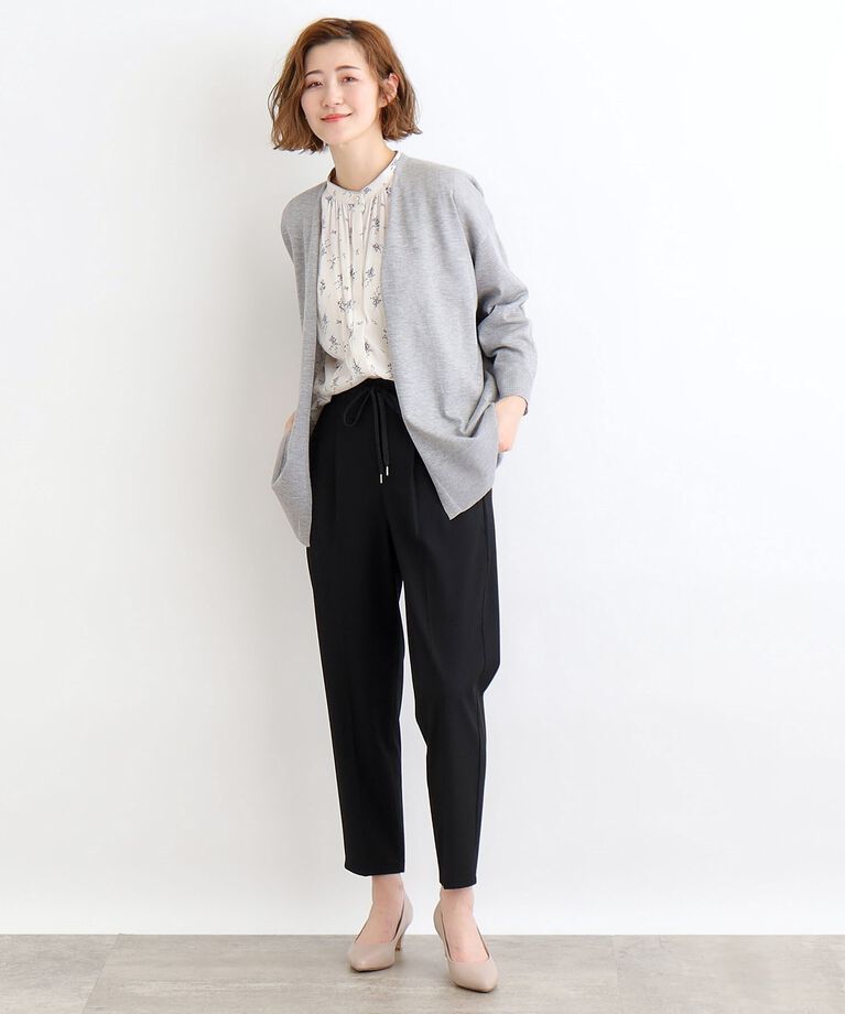 grove「【洗える】ベーシックロングカーディガン」|カーディガン|