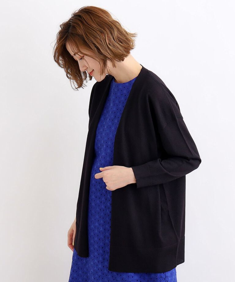 grove「【洗える】ベーシックロングカーディガン」|カーディガン|
