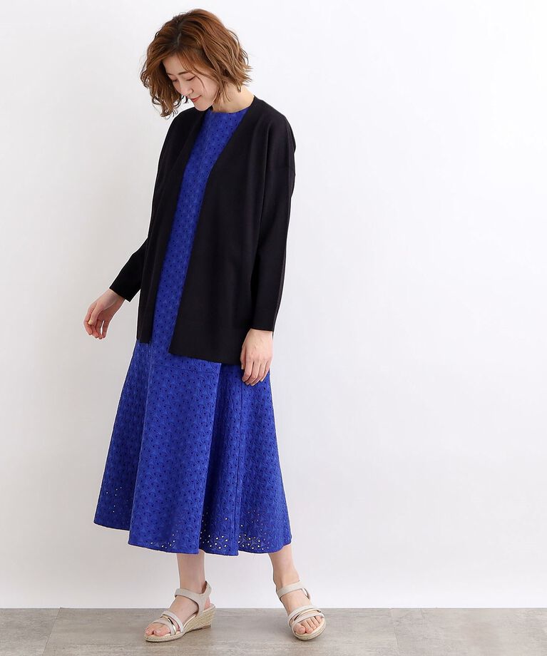 grove「【洗える】ベーシックロングカーディガン」|カーディガン|