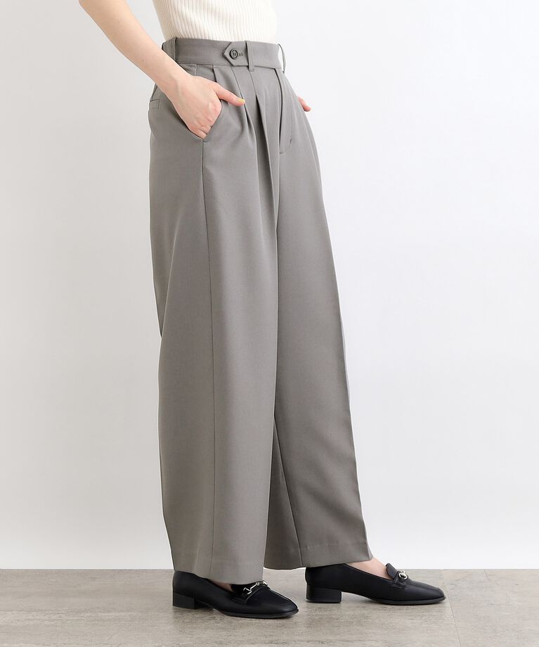 grove「綺麗シルエット！2タックワイドパンツ」|その他|