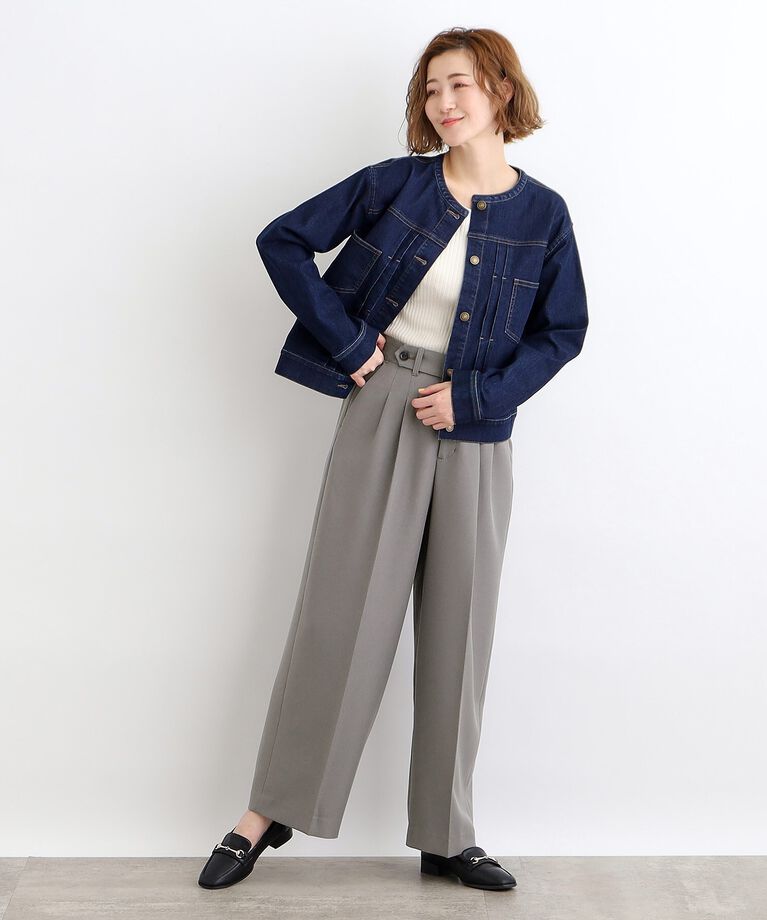 grove「綺麗シルエット！2タックワイドパンツ」|その他|