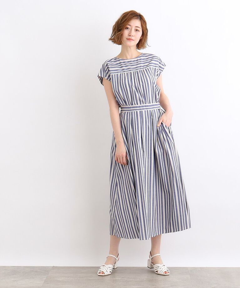 grove「メッシュ編みスクエアヒールサンダル」|サンダル|