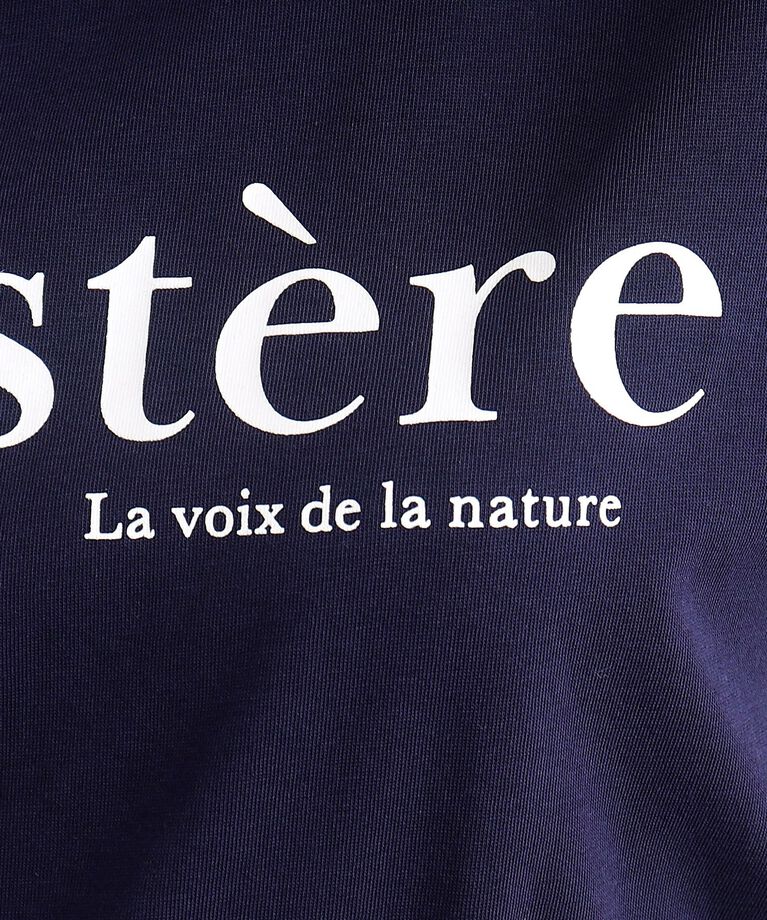grove「＜接触冷感・UVカット・ご自宅で洗える＞ロゴプリントフレンチTシャツ」|Tシャツ・カットソー|