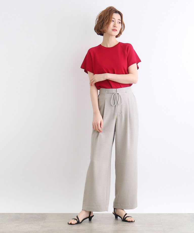 grove「麻調ロープベルトパンツ」|その他|
