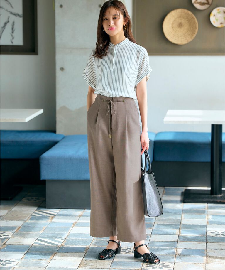grove「麻調ロープベルトパンツ」|その他|