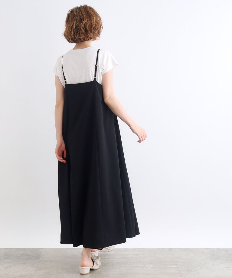 grove「【雑誌掲載】キャミワンピース×ロゴTシャツSET」|ワンピース|