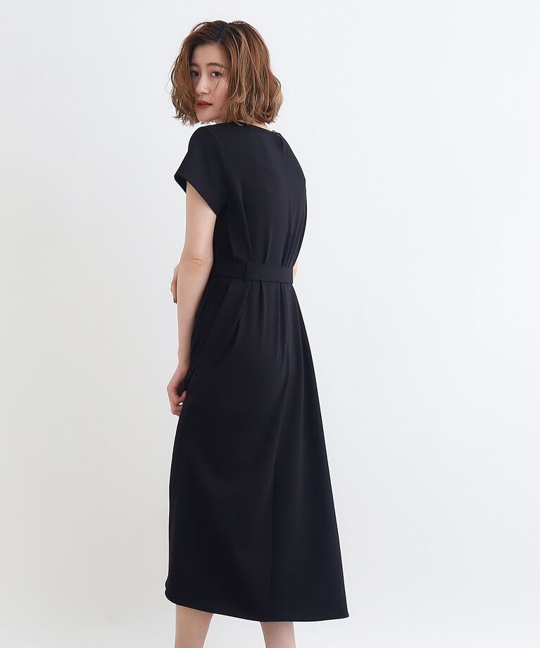 grove「T／Rポンチサイドプリーツワンピース」|ワンピース|