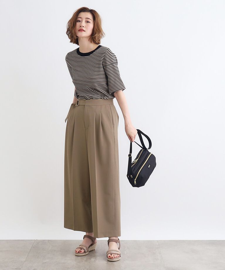 grove「＜接触冷感＞ドレープワイドパンツ」|その他|