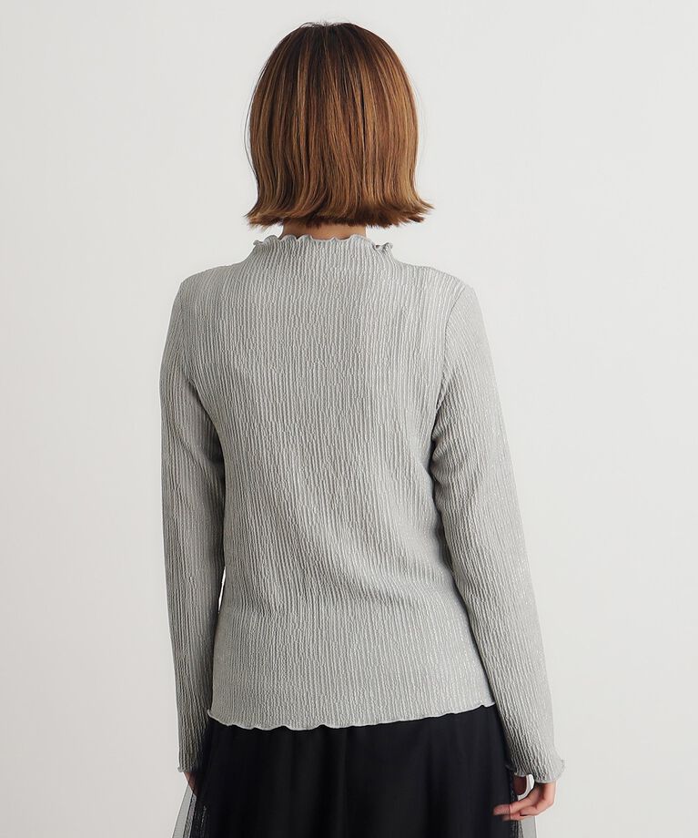 grove「【雑誌掲載】グロッシーシャーリングプルオーバー」|Tシャツ・カットソー|