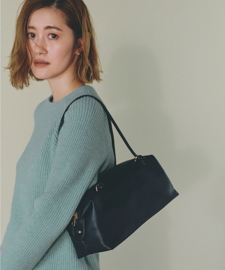 grove「ロープノットロングハンドルボストン」|ハンドバッグ|