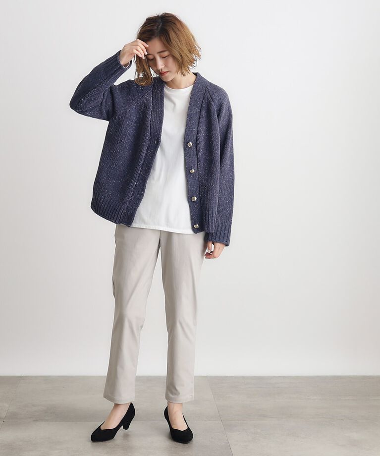 grove「【多機能】裏起毛ハイパーストレッチテーパードパンツ」|その他|