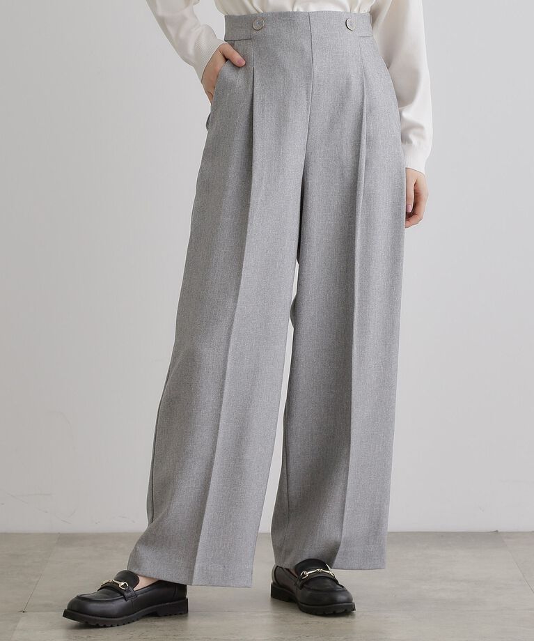 grove「2WAYショルダーストラップワイドパンツ」|その他|