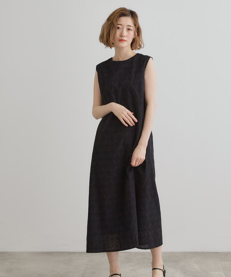 grove「【一枚で華やか】エンブロイダリーレースワンピース」|ワンピース|