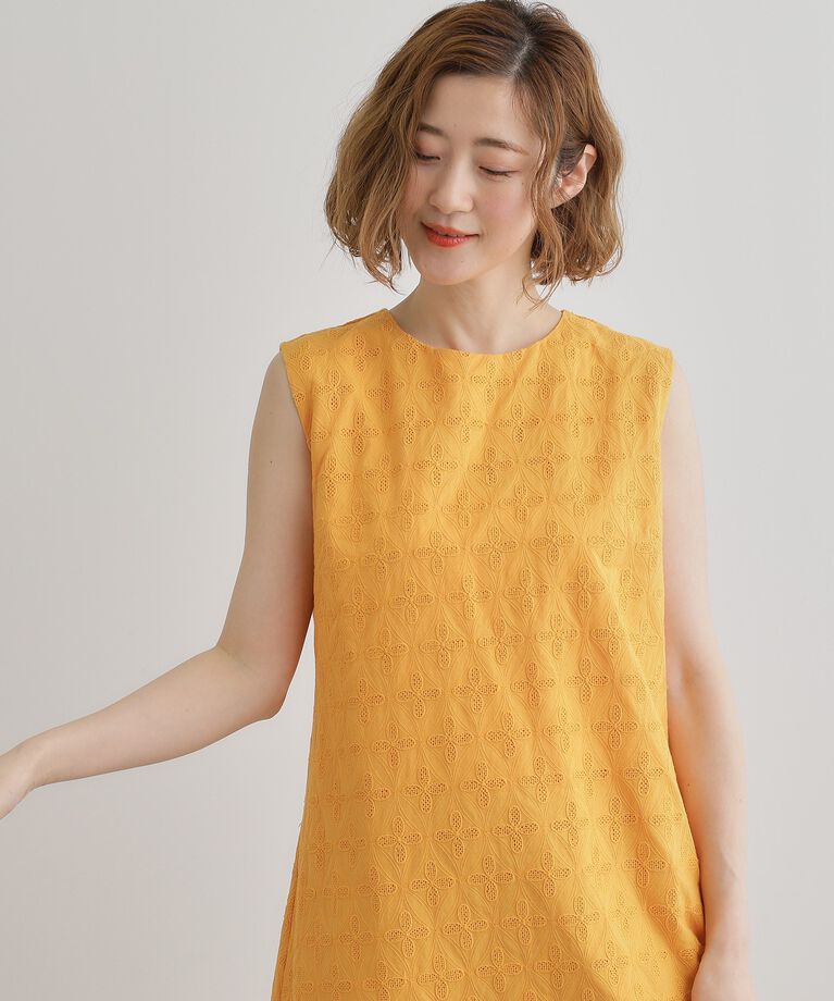 grove「【一枚で華やか】エンブロイダリーレースワンピース」|ワンピース|