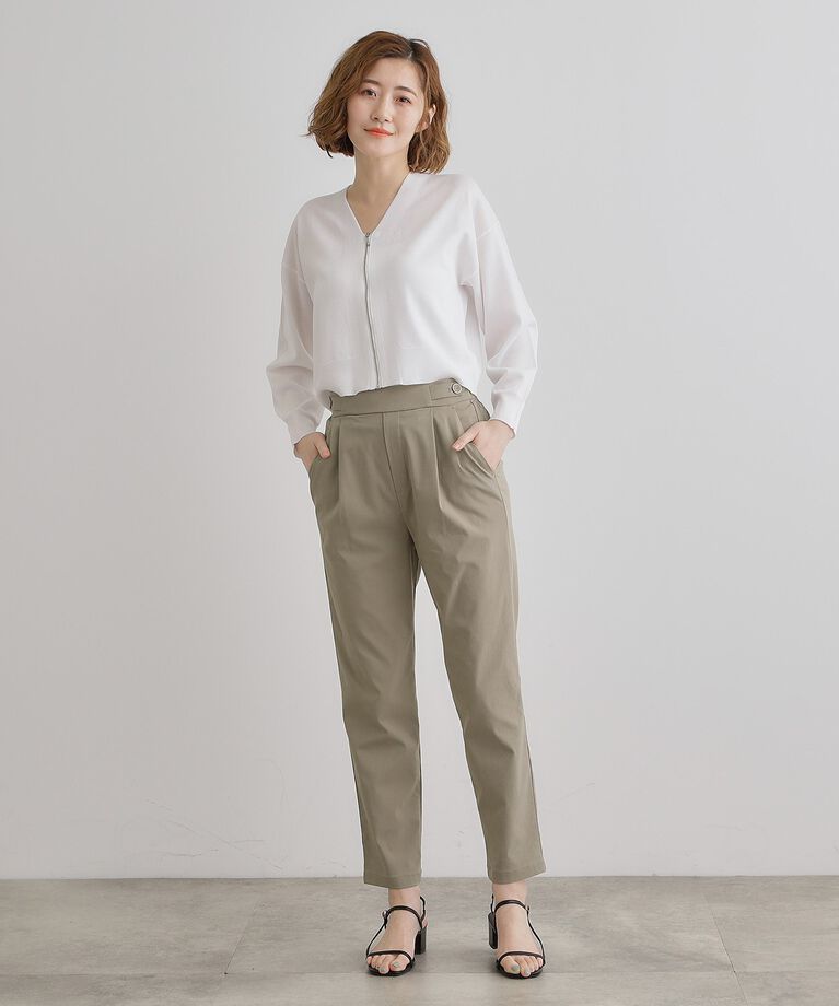 grove「【冷感】サマーハイパーストレッチテーパードパンツ」|その他|