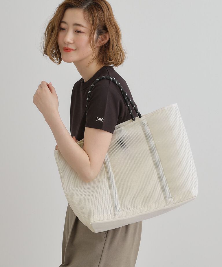 grove「メッシュパラコードハンドルトート」|トートバッグ|