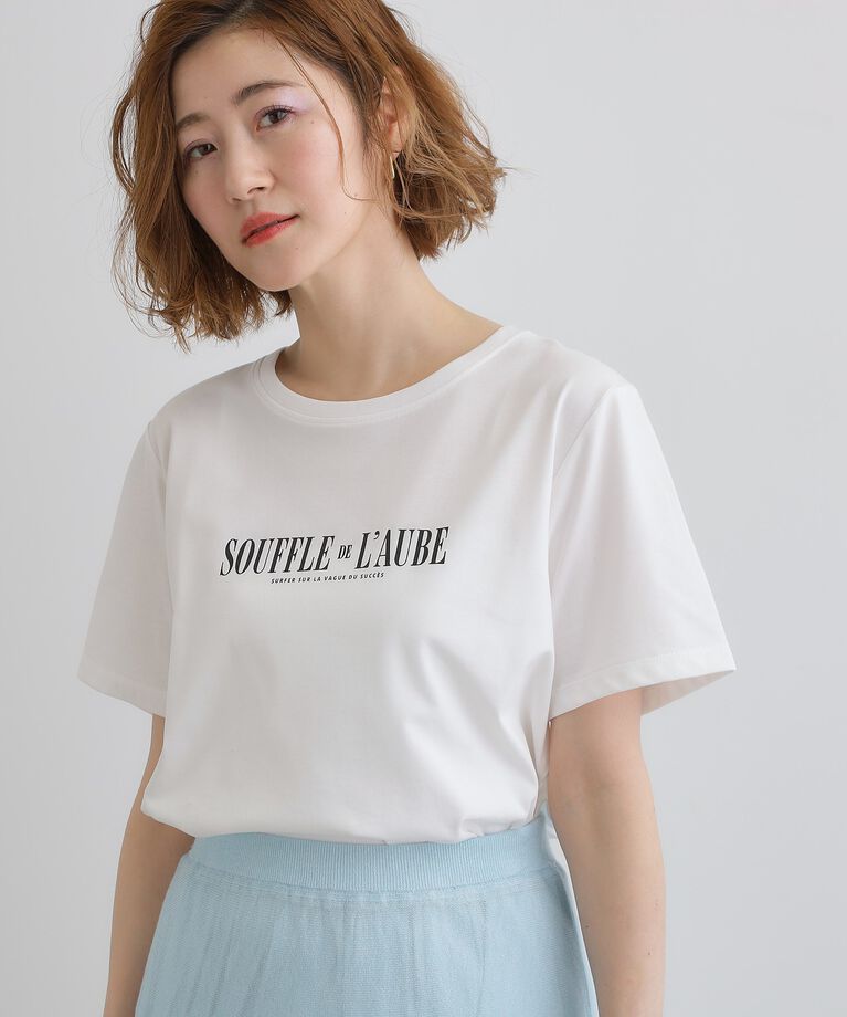 grove「【UVカット・接触冷感】ベーシックロゴTシャツ」|Tシャツ・カットソー|