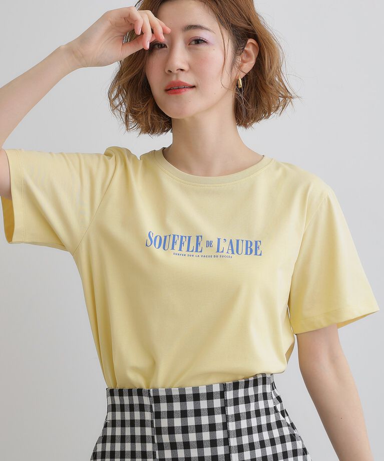 grove「【UVカット・接触冷感】ベーシックロゴTシャツ」|Tシャツ・カットソー|