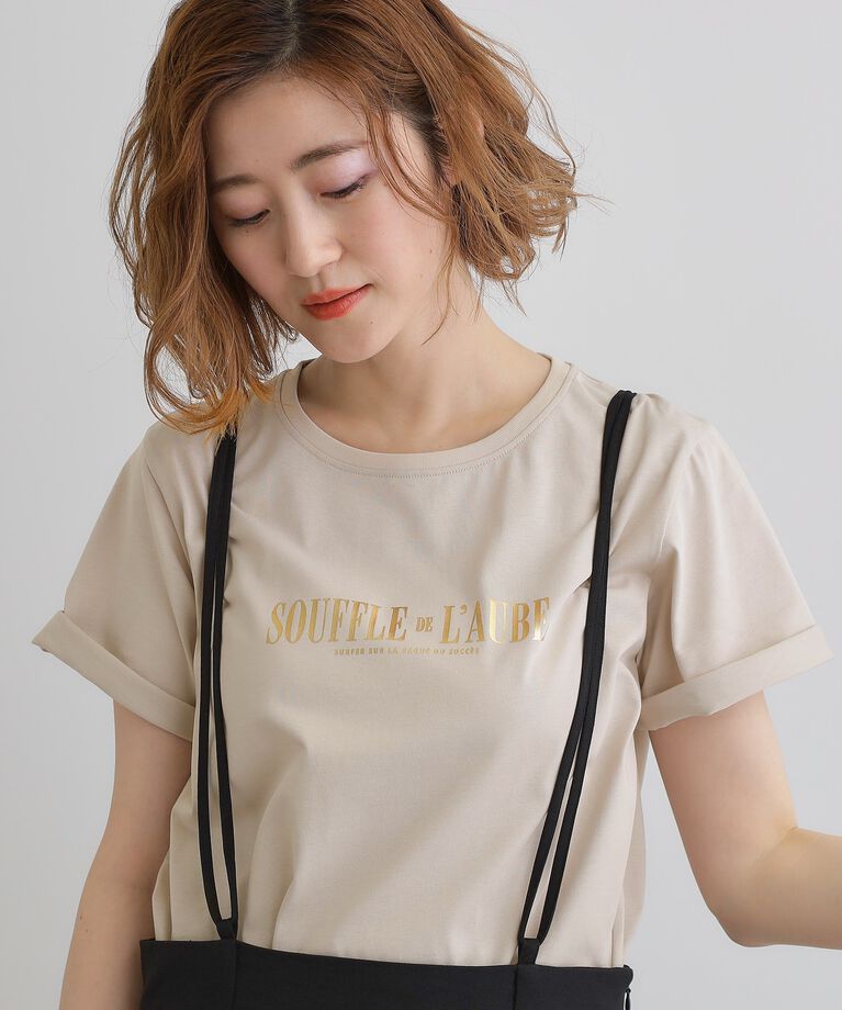 grove「【UVカット・接触冷感】ベーシックロゴTシャツ」|Tシャツ・カットソー|