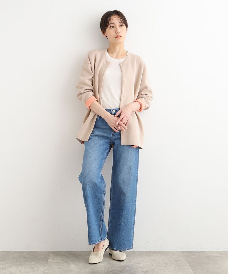 INDIVI「【洗える／ツィード柄】ニットパンプス」|その他|