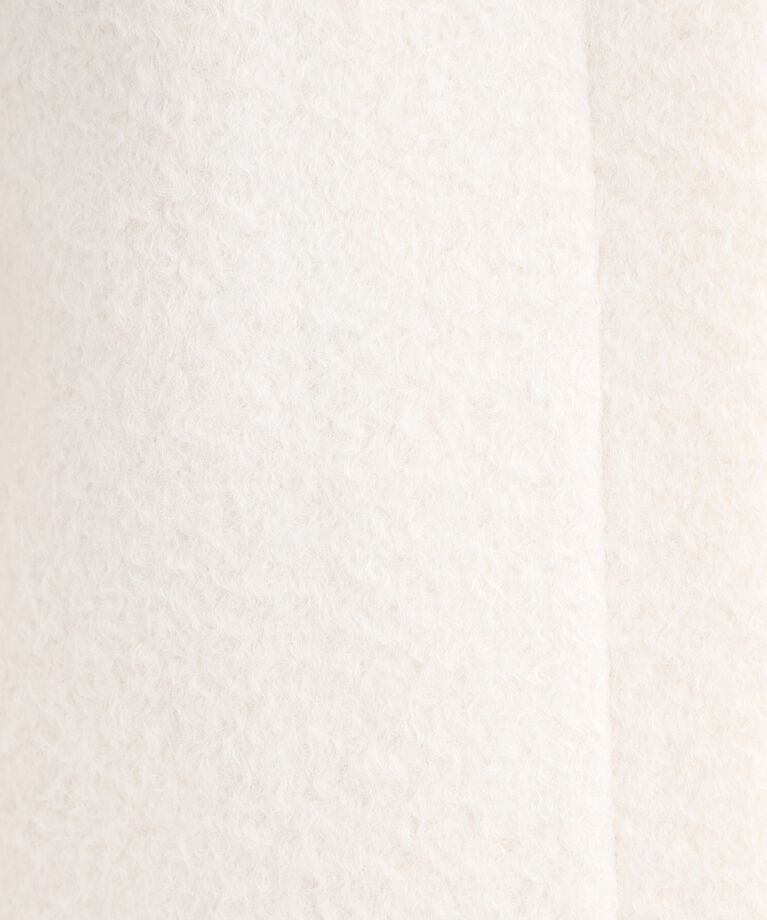 INDIVI「【トレンド◎／ウール混】ループジャージ ノーカラーコート」|ノーカラーコート|