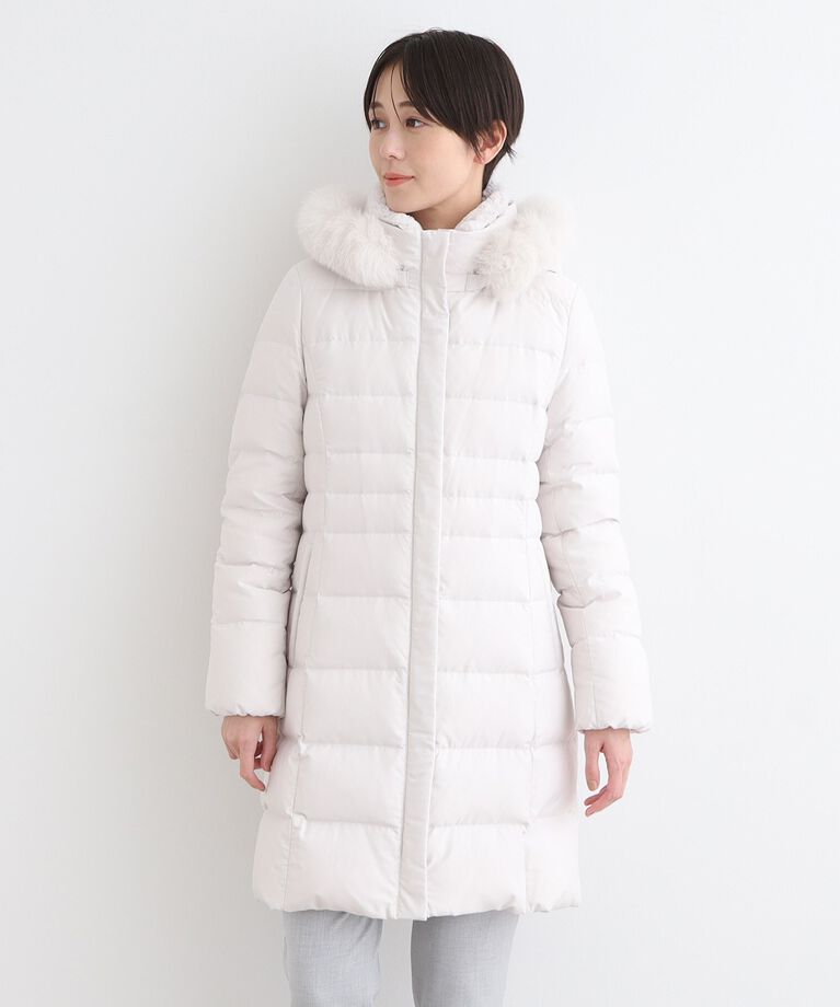 INDIVI「【名品／撥水／抗菌防臭】ロング リサイクルダウンコート」|ダウン|