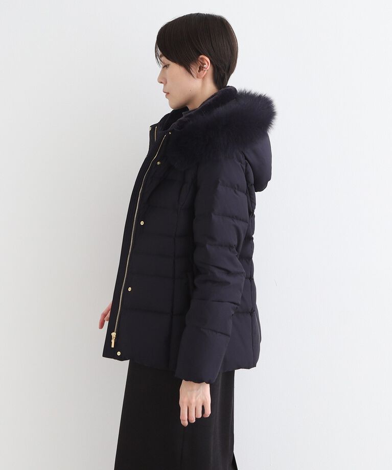 INDIVI「【名品／撥水／抗菌防臭】ショート リサイクルダウンコート」|ダウン|