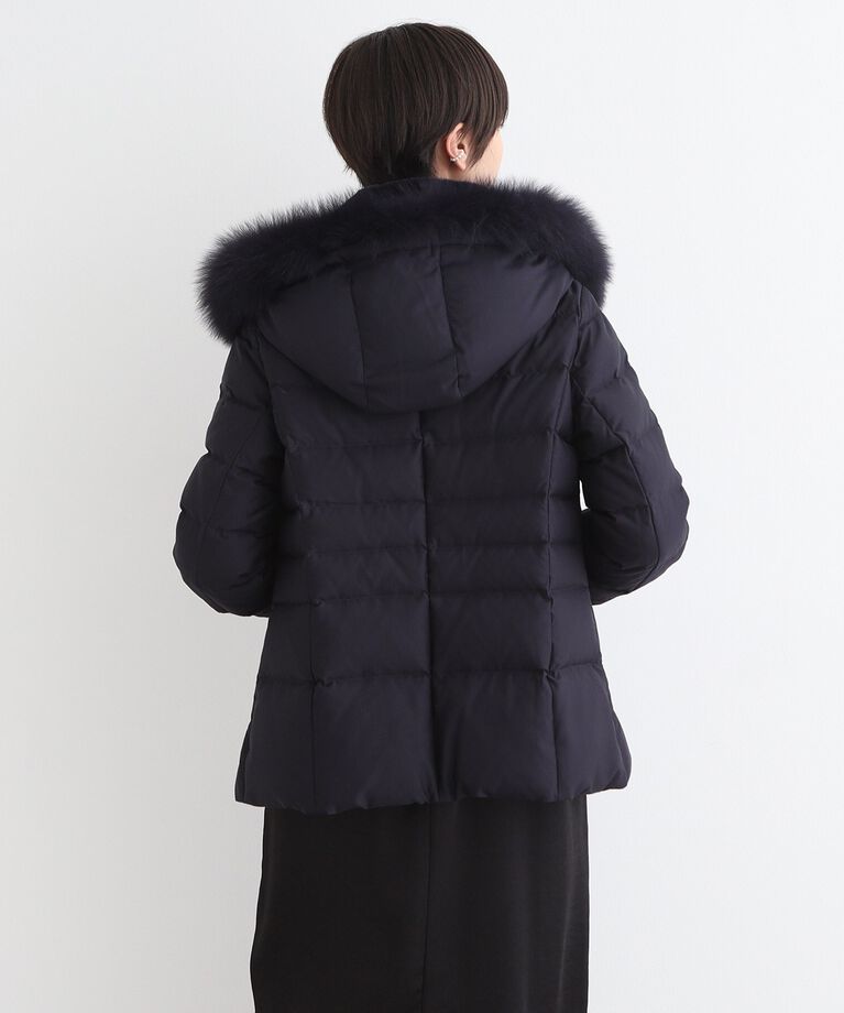 INDIVI「【名品／撥水／抗菌防臭】ショート リサイクルダウンコート」|ダウン|