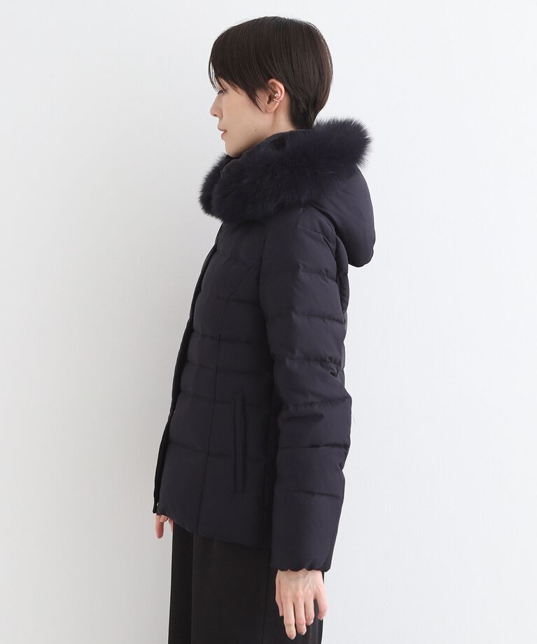 INDIVI「【名品／撥水／抗菌防臭】ショート リサイクルダウンコート」|ダウン|