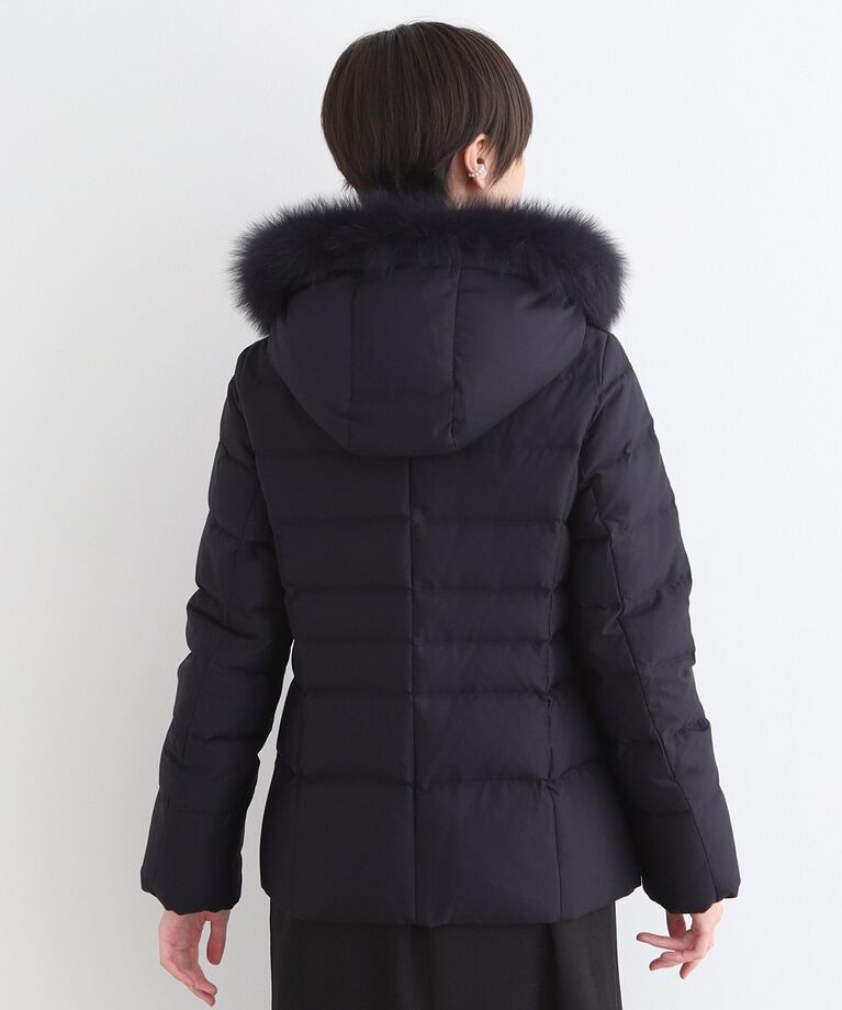 INDIVI「【名品／撥水／抗菌防臭】ショート リサイクルダウンコート」|ダウン|