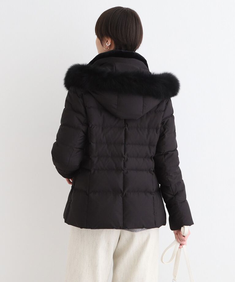 INDIVI「【名品／撥水／抗菌防臭】ショート リサイクルダウンコート」|ダウン|