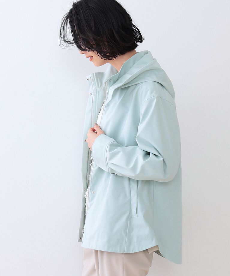 INDIVI「春SALE！【撥水／UVケア】マルチWAYマウンテンパーカー」|ブルゾン・スタジャン|