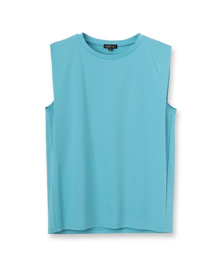 INDIVI「【洗える】きれいめノースリーブトップス」|Tシャツ・カットソー|