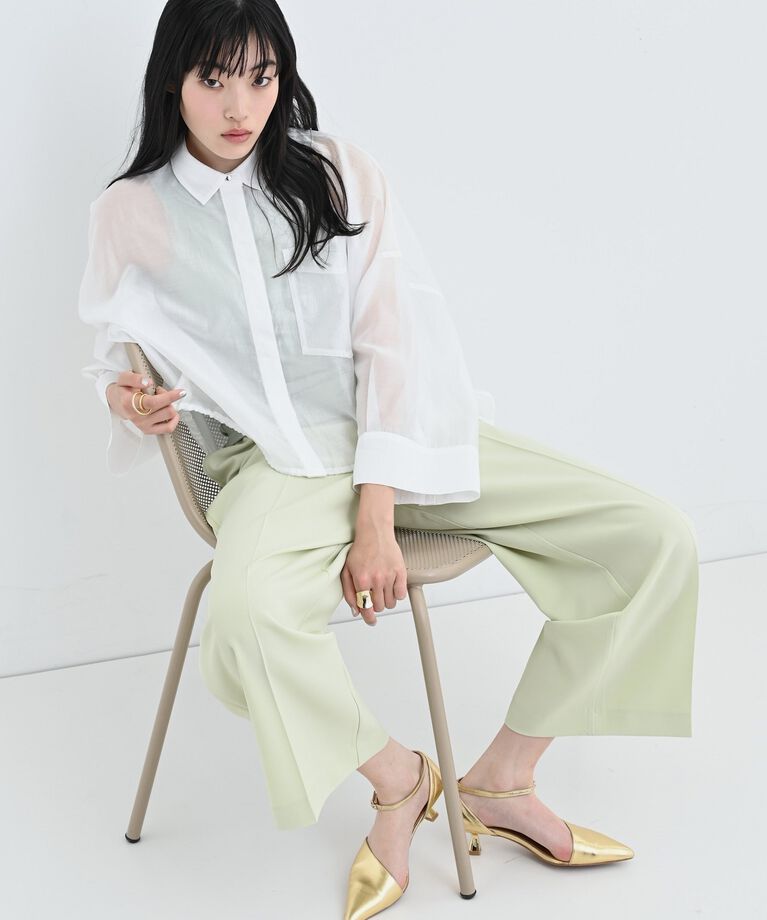 GALLEST「【接触冷感／セットアップ対応】イージーストレートワイドパンツ【通勤・セレモニー】」|その他|