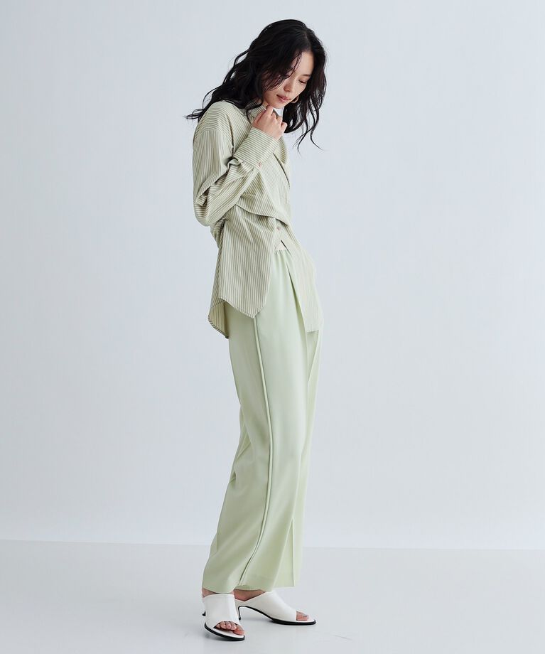 GALLEST「【接触冷感／セットアップ対応】イージーストレートワイドパンツ【通勤・セレモニー】」|その他|
