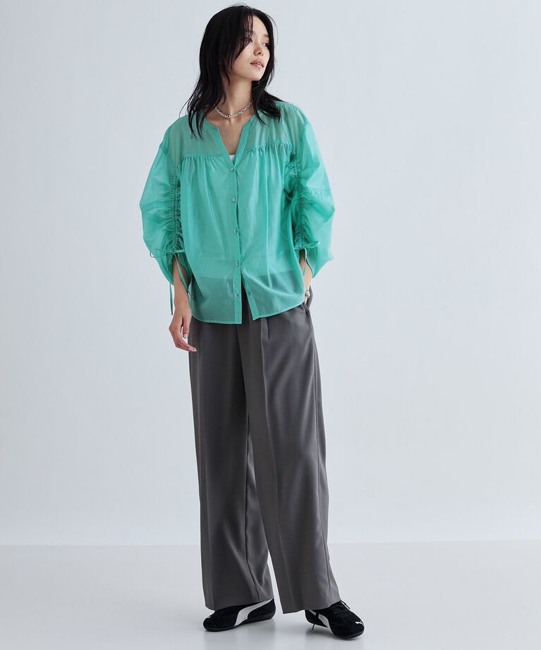 GALLEST「【接触冷感／セットアップ対応】イージーストレートワイドパンツ【通勤・セレモニー】」|その他|