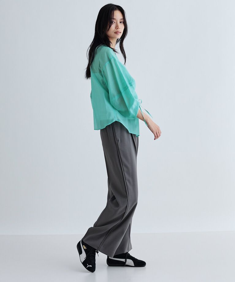 GALLEST「【接触冷感／セットアップ対応】イージーストレートワイドパンツ【通勤・セレモニー】」|その他|