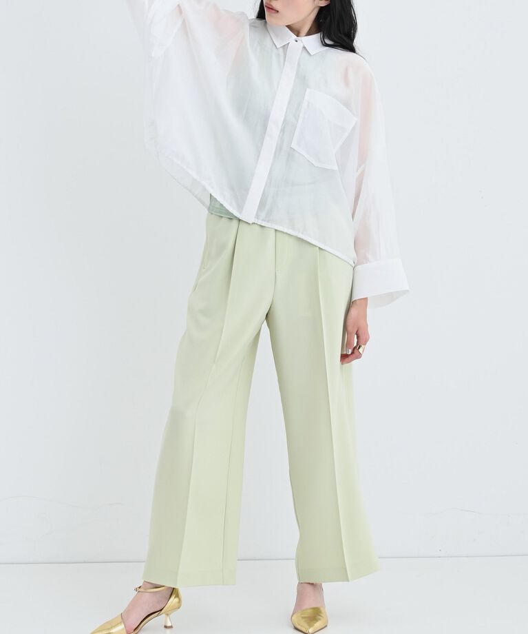GALLEST「【接触冷感／セットアップ対応】イージーストレートワイドパンツ【通勤・セレモニー】」|その他|
