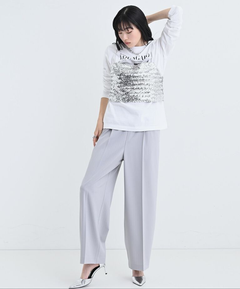 GALLEST「【接触冷感／セットアップ対応】イージーストレートワイドパンツ【通勤・セレモニー】」|その他|