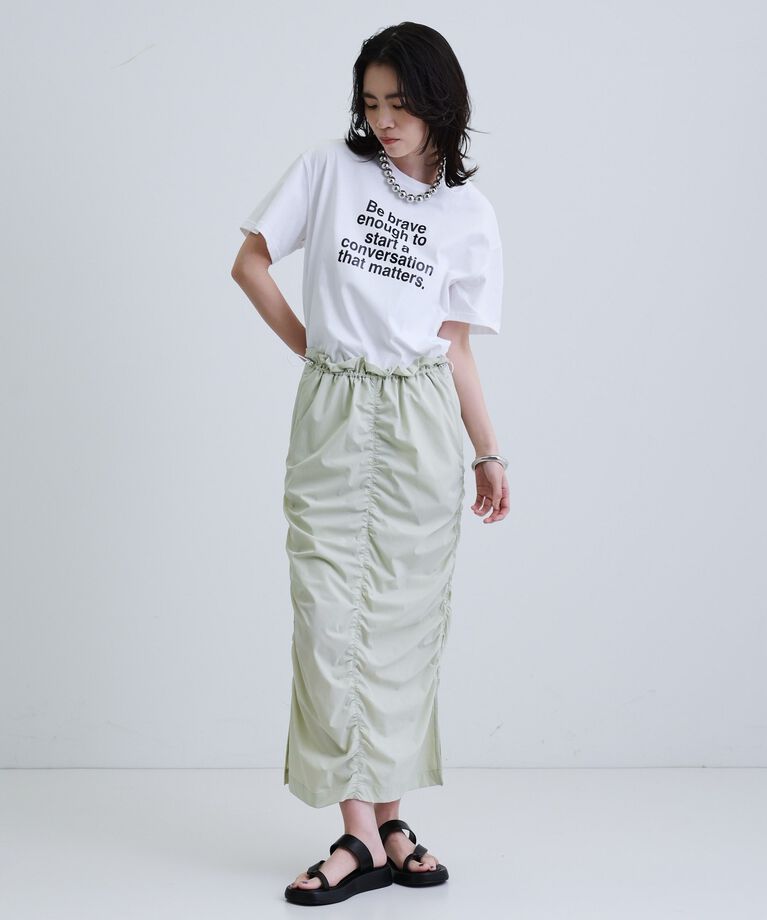 GALLEST「【再入荷】ボックスシルエットロゴTシャツ」|Tシャツ・カットソー|