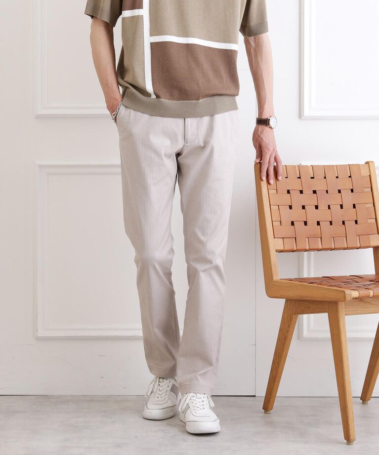 TAKEO KIKUCHI「【全7サイズ×7色展開！】トップマルチヘリンボン パンツ」|その他|