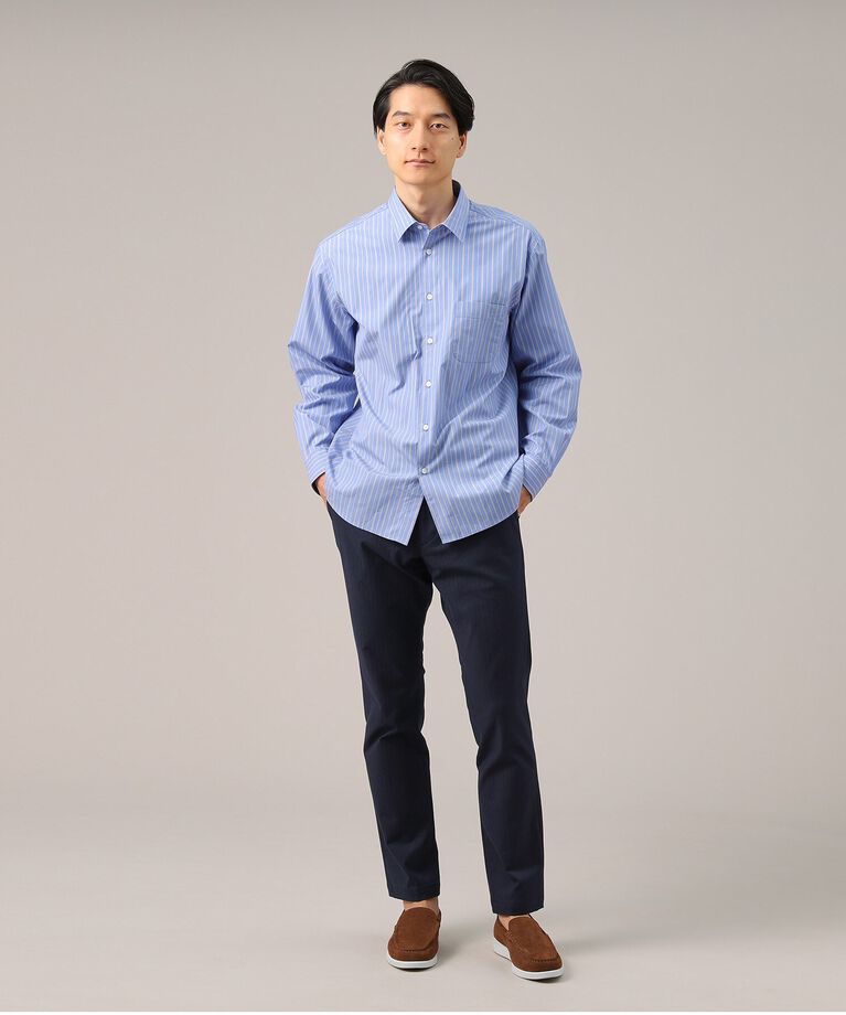 TAKEO KIKUCHI「【Made in JAPAN】播州織 ヘリンボン ストレート パンツ」|その他|