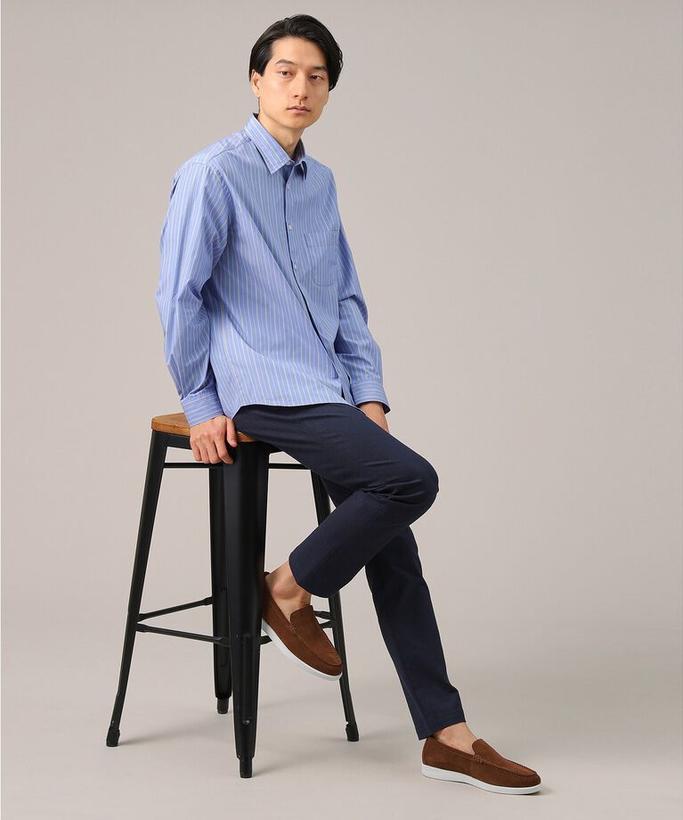 TAKEO KIKUCHI「【Made in JAPAN】播州織 ヘリンボン ストレート パンツ」|その他|